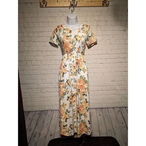 Flamingo urban floral maxi dress medium
